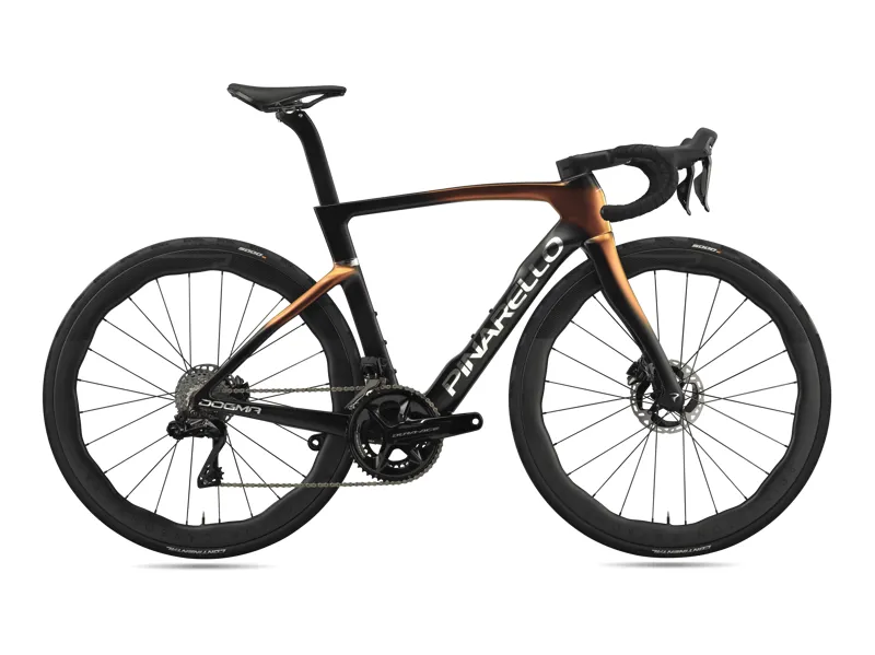 Pinarello Dogma F Luxter Performance Road Bike in Luxter Red Gold size 56 -  Ex Display Model 