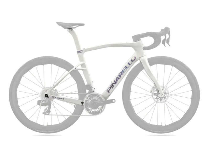 2027 Pinarello Dogma X Frame Kit Moon Light Frost