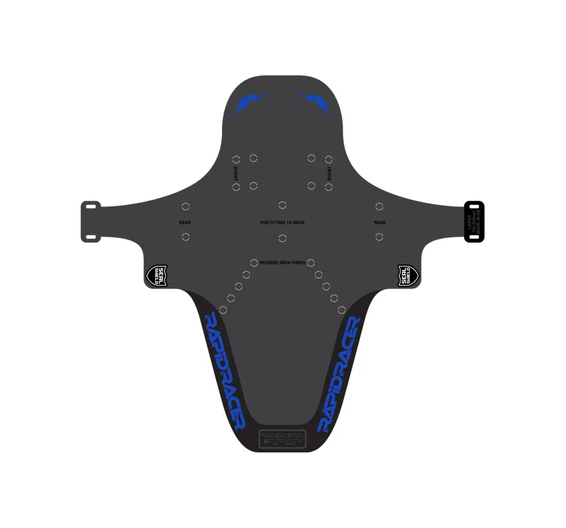 RRP Enduro Guard v7 Large in Black and Blue