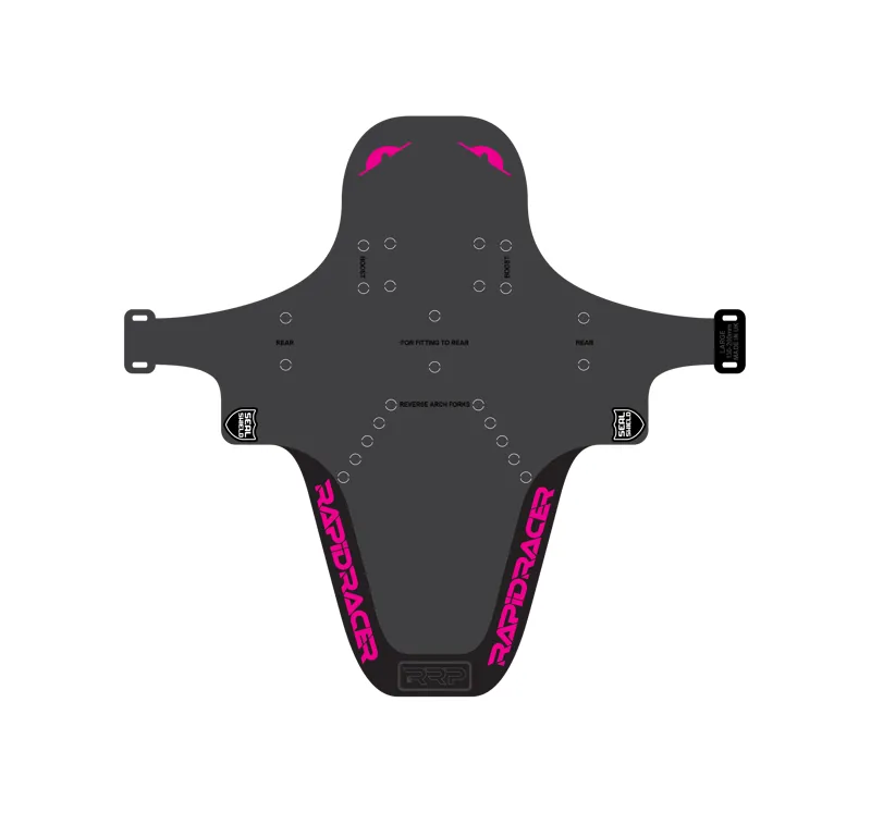 RRP Enduro Guard v7 Large Black and Magenta