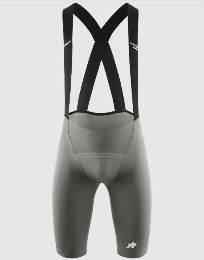 Assos Equipe R Bib Shorts S11 in Edge Green 