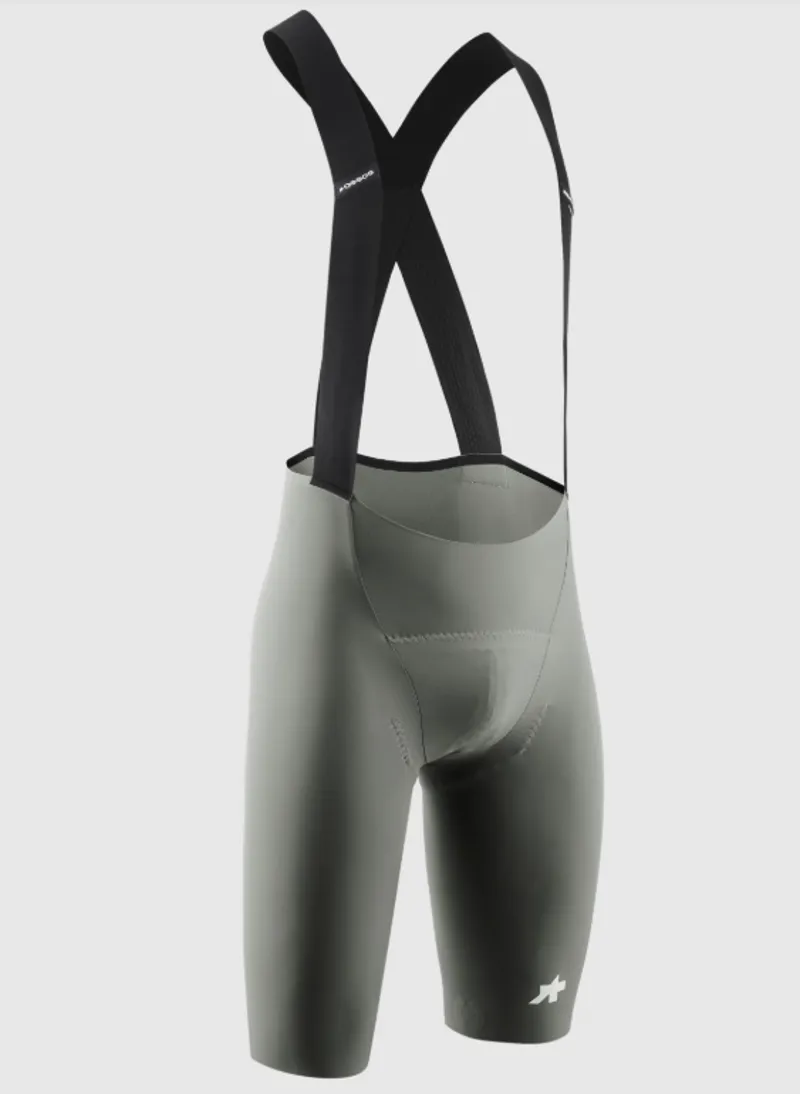 Assos Equipe R Bib Shorts S11 in Edge Green -2