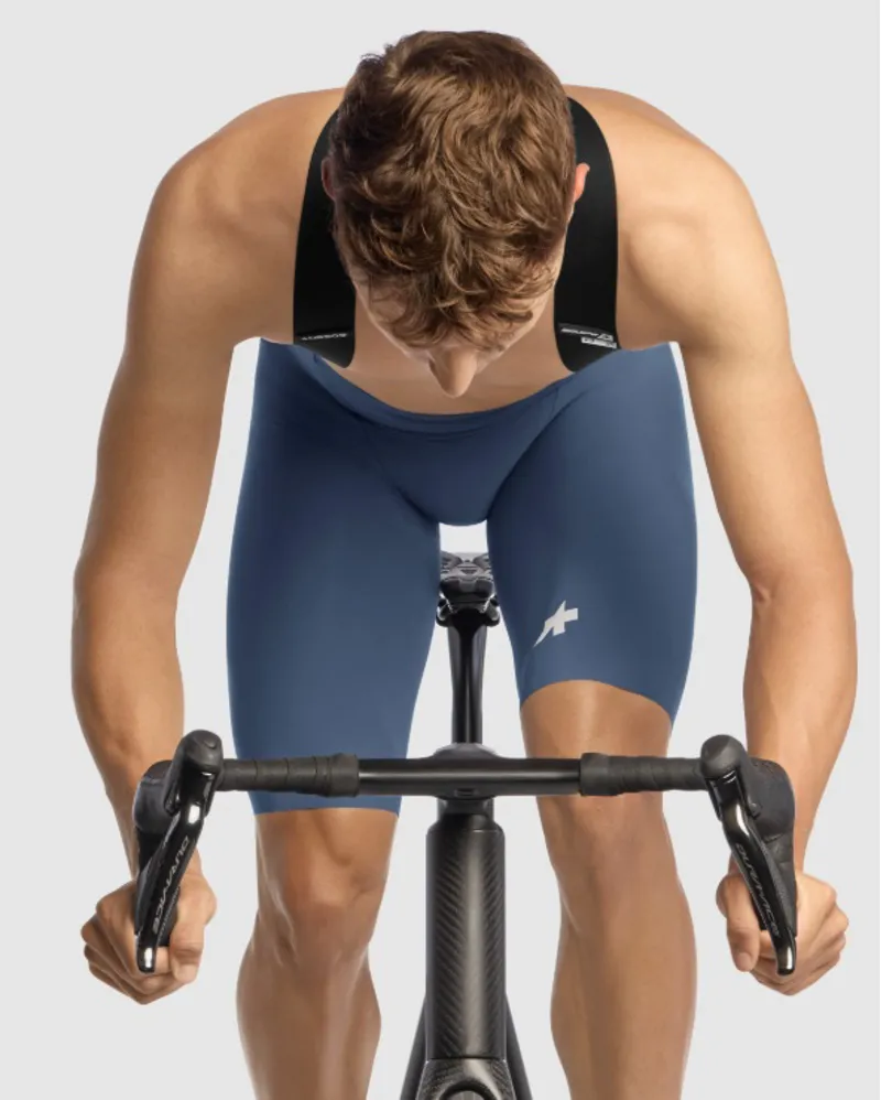 Assos Equipe R Bib Shorts S11 in Secret Blue -4