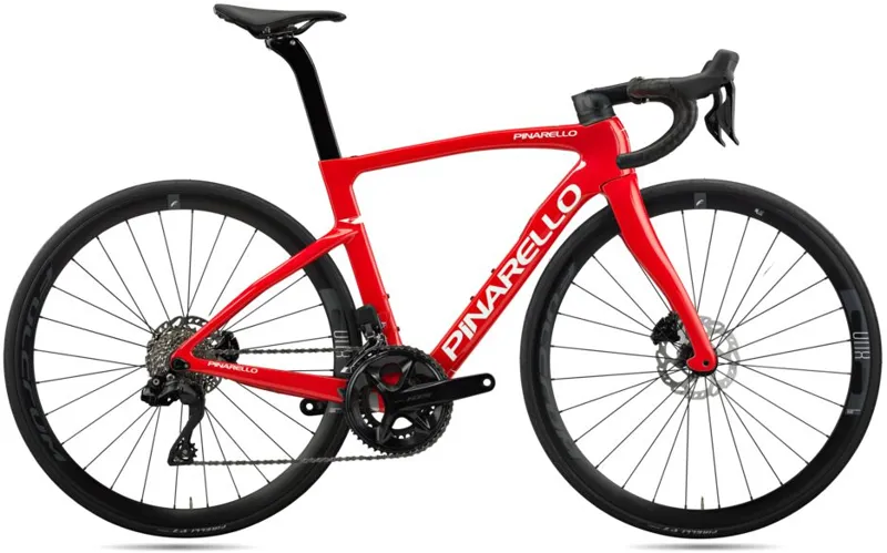 Pinarello F5 Disc 105 di2 Road Bike Furious Red
