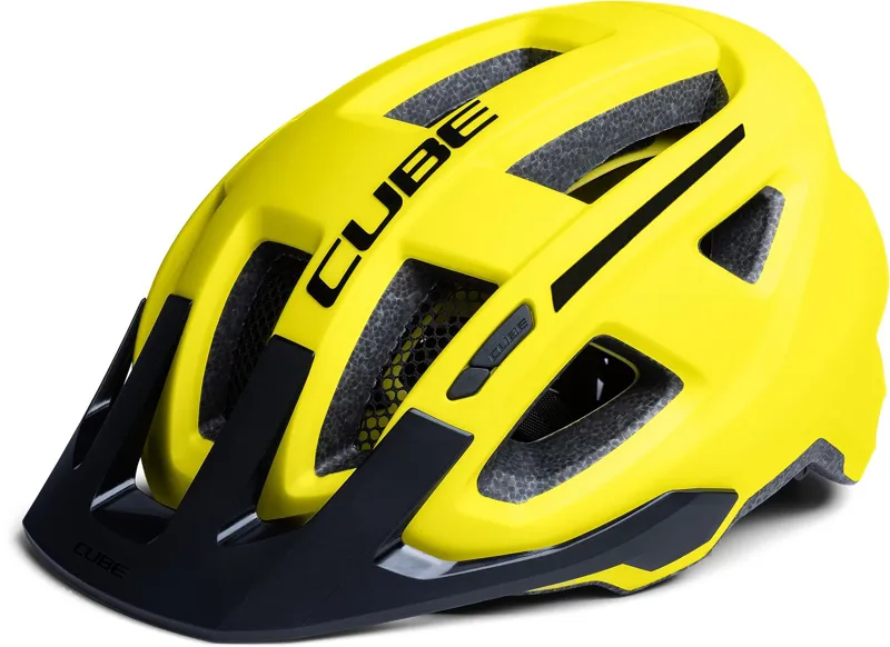 Cube Fleet All Terrain Helmet Yellow 