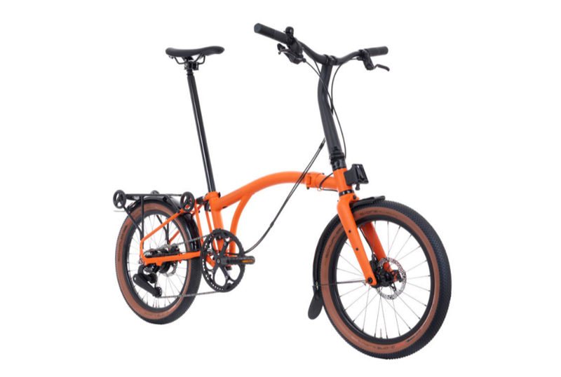 Brompton G Line with Roller Frame Orange small-1
