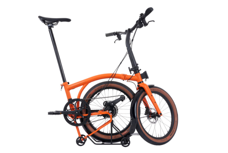 Brompton G Line with Roller Frame Orange small-2