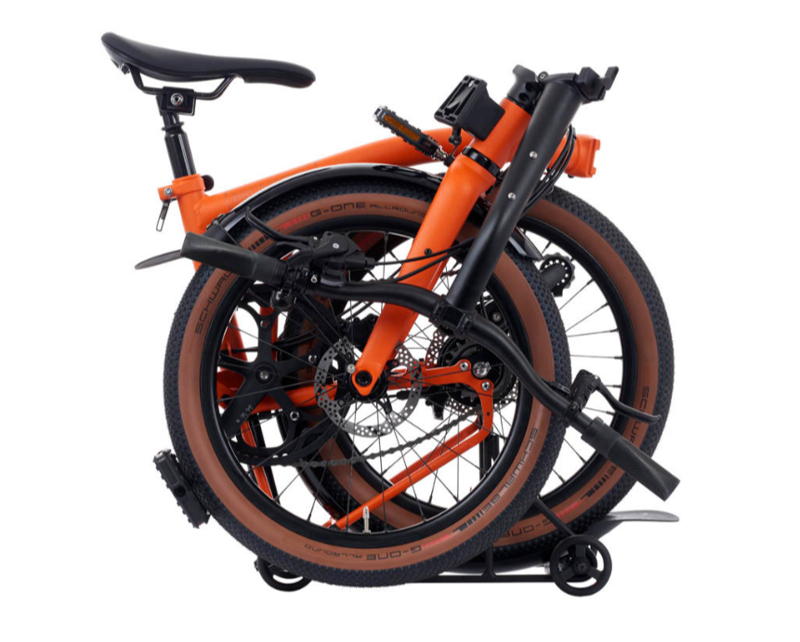 Brompton G Line with Roller Frame Orange small-3