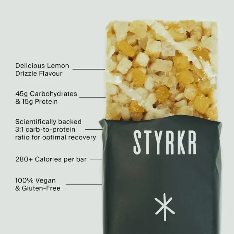 Styrkr Bar+ Lemon Drizzle Protein Bar -1