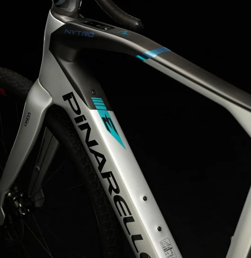 Pinarello Nytro E5 Gravel Bike SRAM Rival AXS Saturn Silver-4