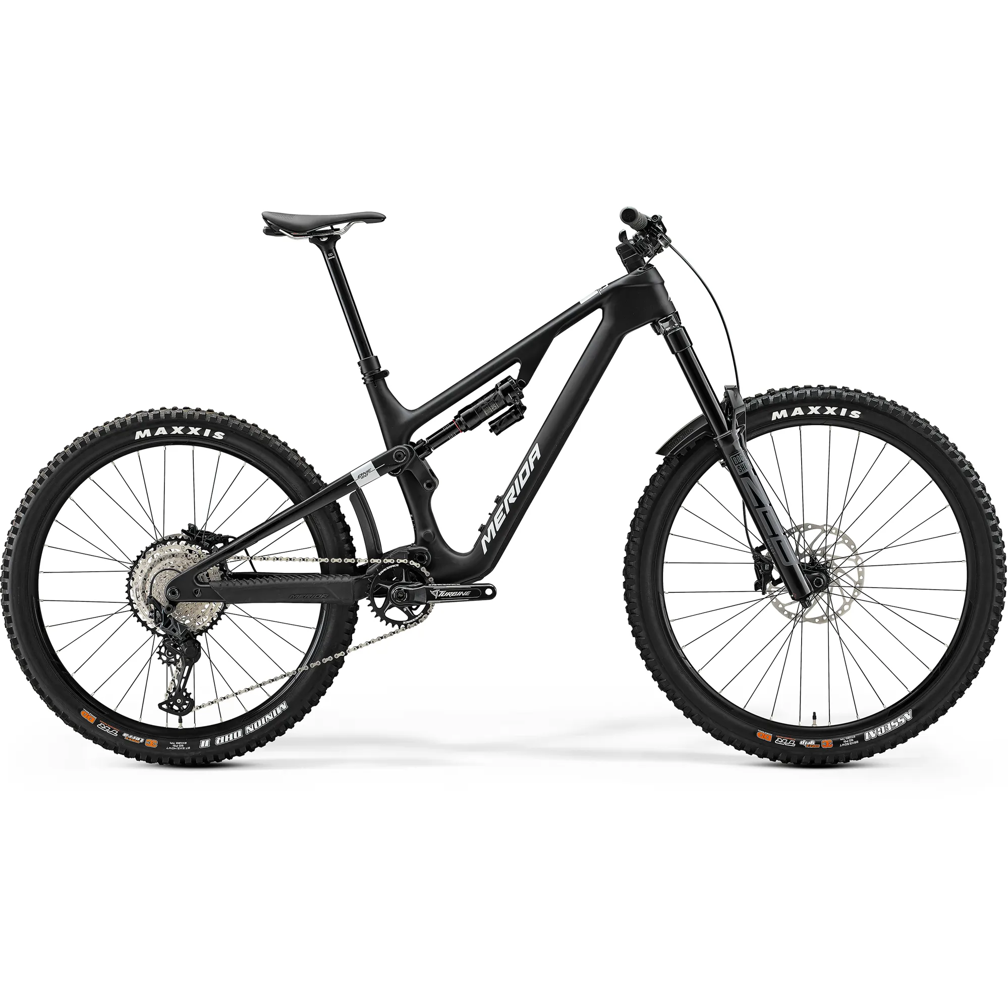 Merida One-Sixty 6000 Full Suspension Carbon MTB in Black
