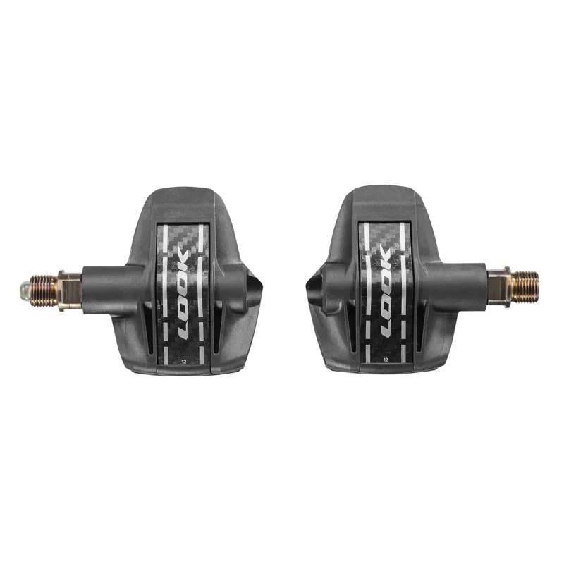 LOOK Keo Blade Carbon Power Single Sided Powermeter Pedals 16nm: BLACK 16nm-1
