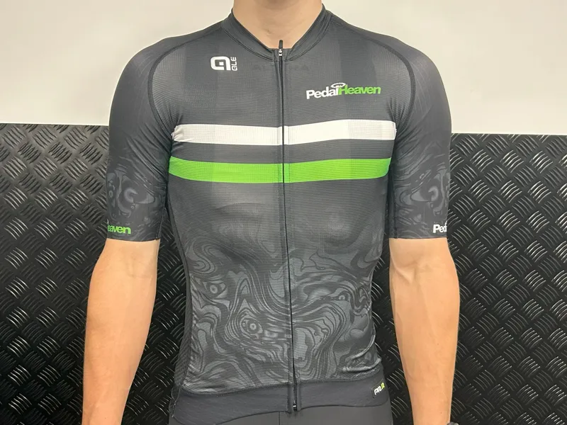 Pedal Heaven Mens Short Sleeved Jersey - Black