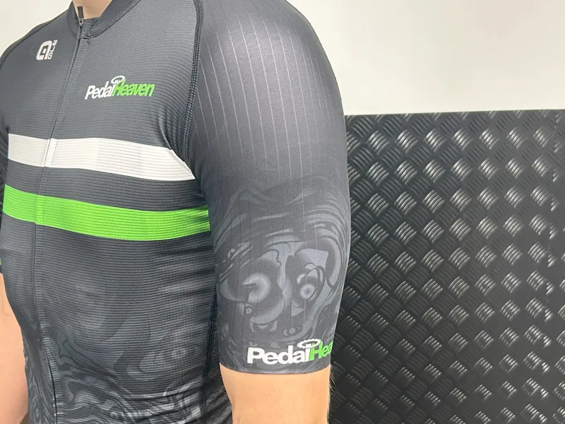 Pedal Heaven Mens Short Sleeved Jersey - Black-3