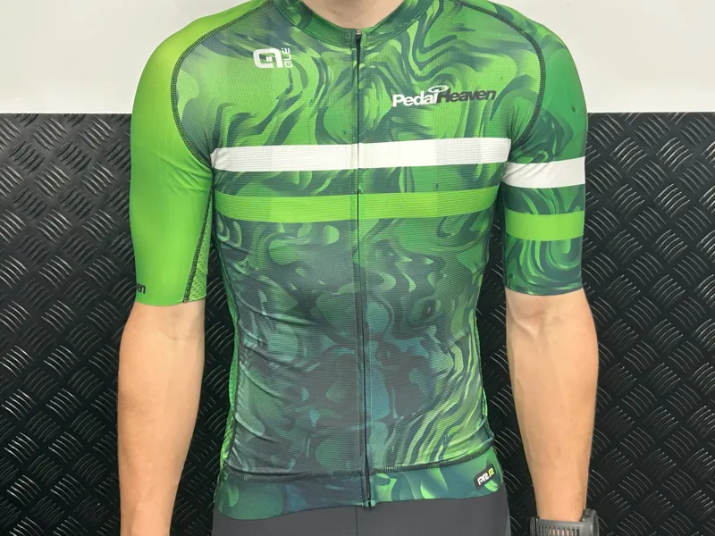 Pedal Heaven Mens Short Sleeved Jersey - Green 