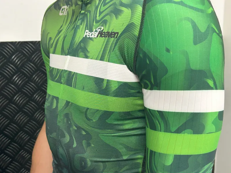 Pedal Heaven Mens Short Sleeved Jersey - Green -3