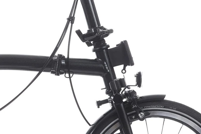 2024 Brompton P Line Folding Bike in Midnight Black-3