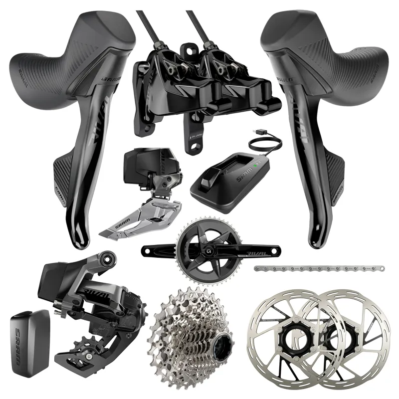 SRAM Rival AXS Complete Groupset Without Power Meter