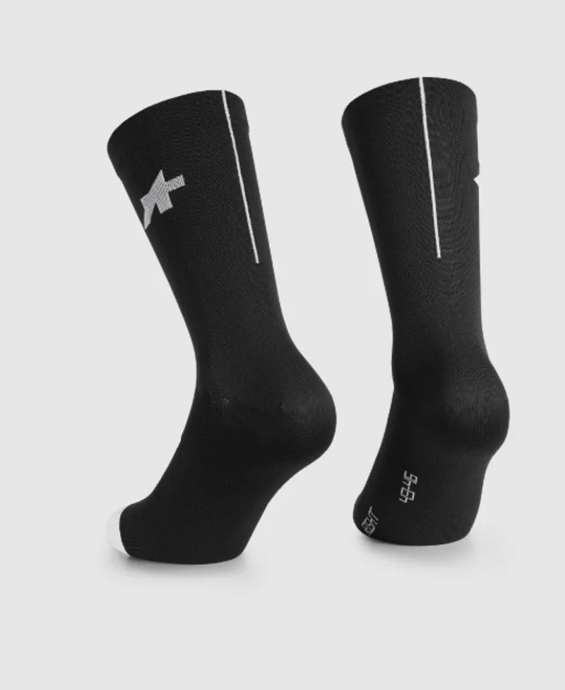 Assos R Socks S9 - Twin Pack Black Series -1