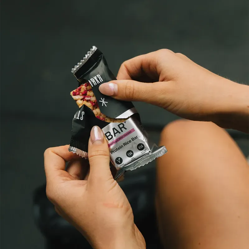 Styrkr Bar+ Raspberry and White Chocolate Protein Bar -2