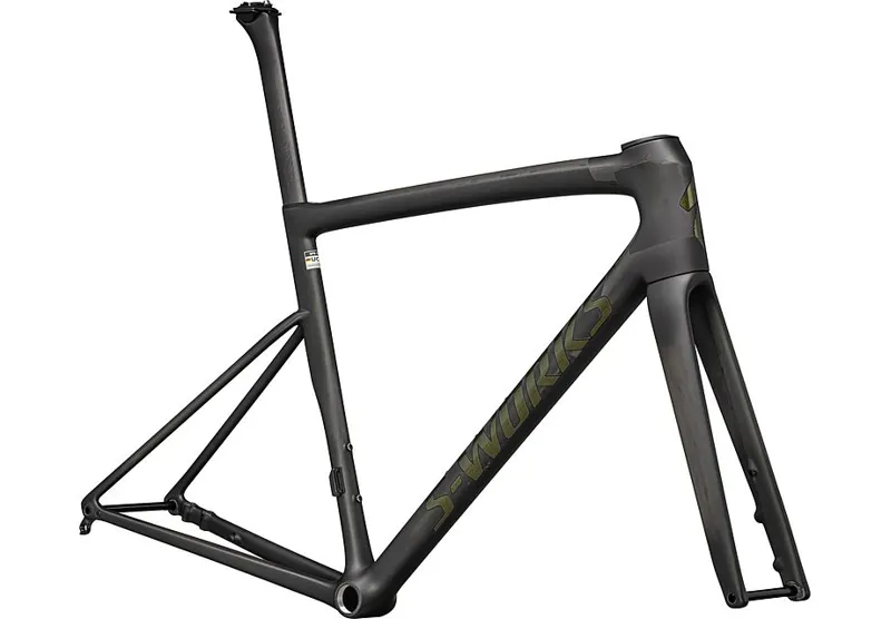 2024 Specialized S-Works Tarmac SL8 Ready to Paint Frameset in Carbon RTP/Snake Eye-1
