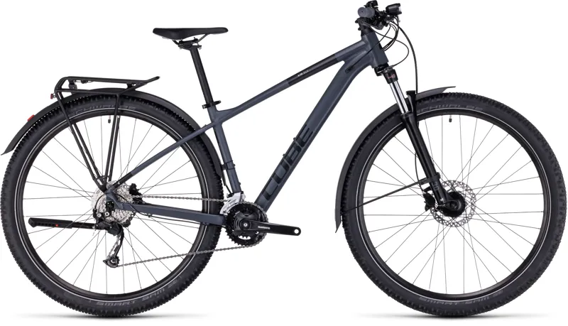 2023 Cube Aim SLX Allroad Mountain Bike in Grey and Black