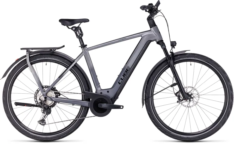 2023 Cube Kathmandu SLT 750 eBike in Prizm Silver and Grey