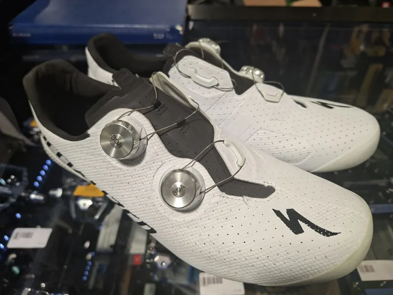 Specialized S-Works Torch Shoes in White Team - Shop -2