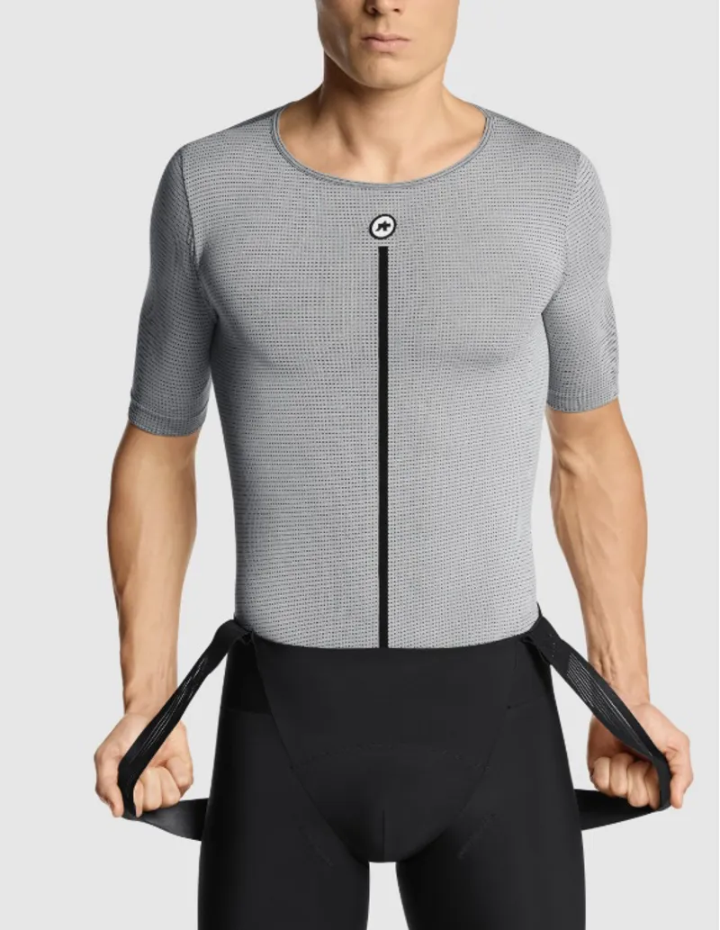 Assos Summer Short Sleeved Skin Layer P1 Grey -4