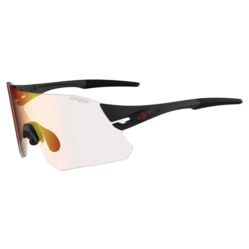 Tifosi Rail Interchangeable Clarion Fototec Lens Sunglasses in Black