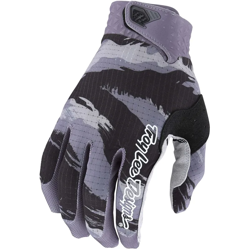 Troy Lee Designs Air Long Fingered Cycling Gloves in Camo Grey