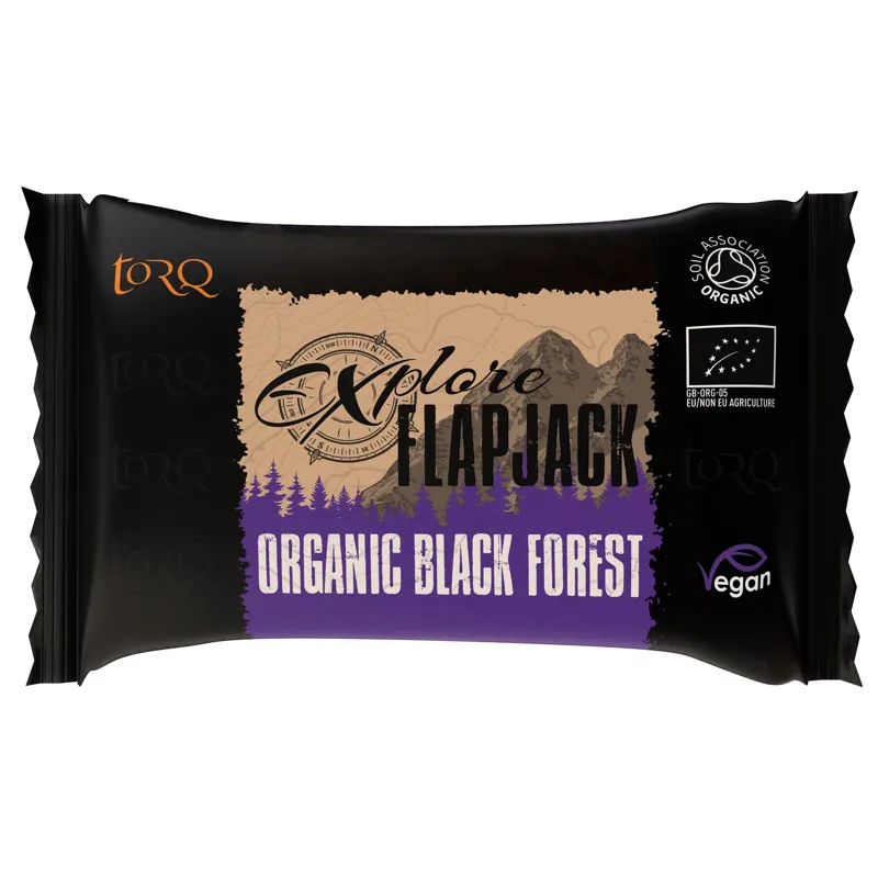 Torq Explore Organic Black Forest 65g Flapjack Bar
