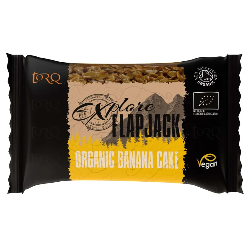 Torq Explore Flapjack Banana Cake Flavour 65g Bar