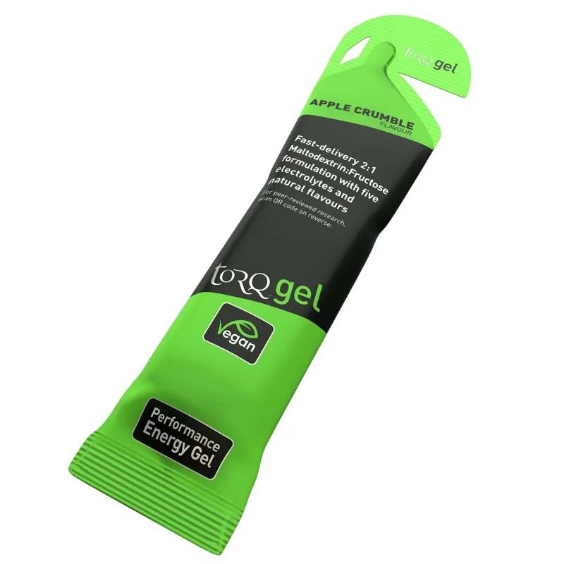 Torq Energy Gel Apple Crumble Flavour 45g Sachet