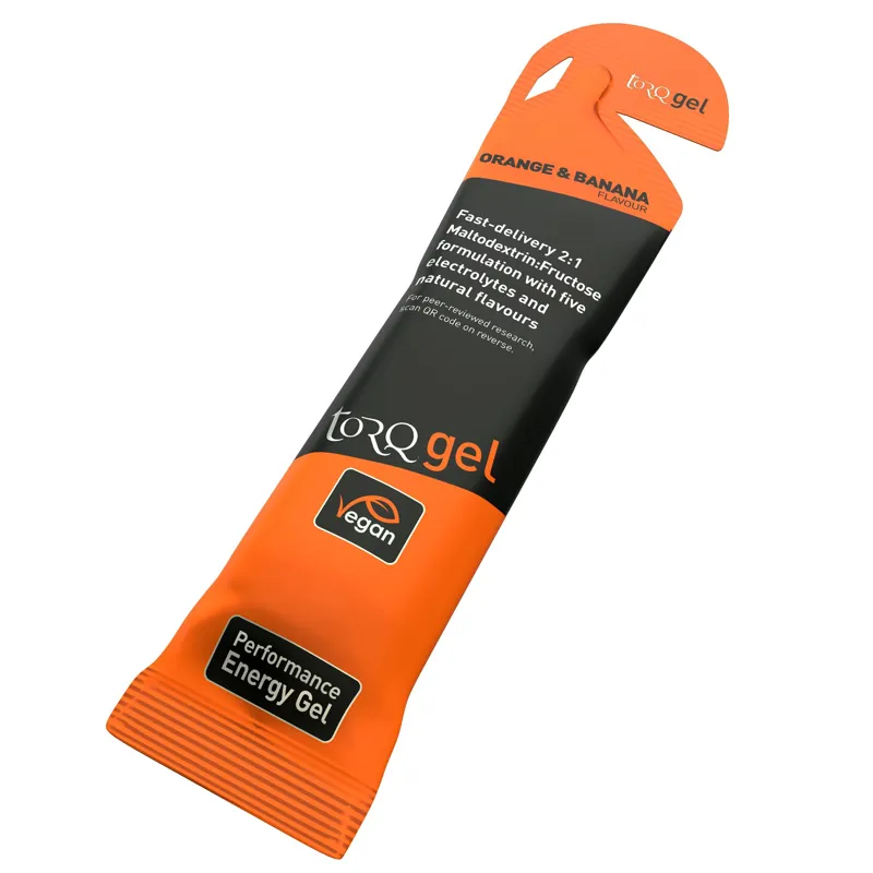 Torq Energy Gel Orange and Banana Flavour 45g Sachet
