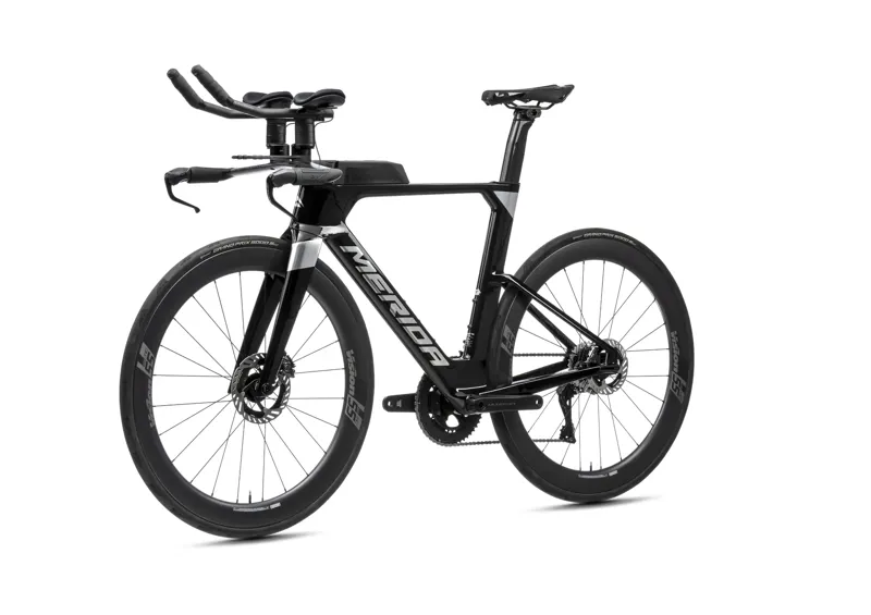Merida Time Warp Tri Limited Road Race Bike In Black-5