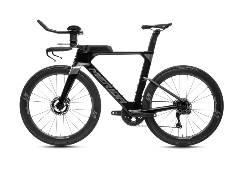 Merida Time Warp Tri Limited Road Race Bike In Black-6