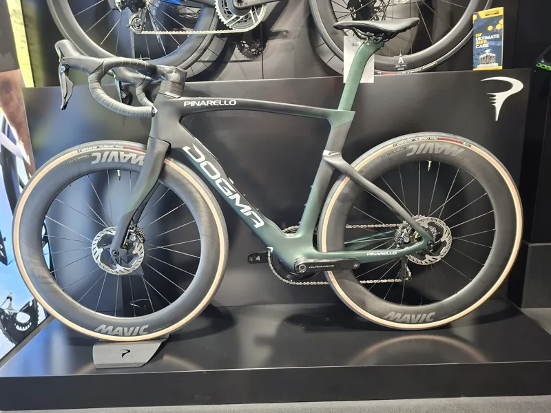 Pinarello Dogma F Disc Dura Ace Di2 Custom Build Sonic Green 54-1