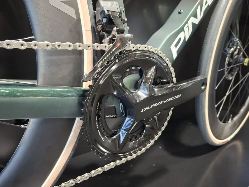 Pinarello Dogma F Disc Dura Ace Di2 Custom Build Sonic Green 54-3