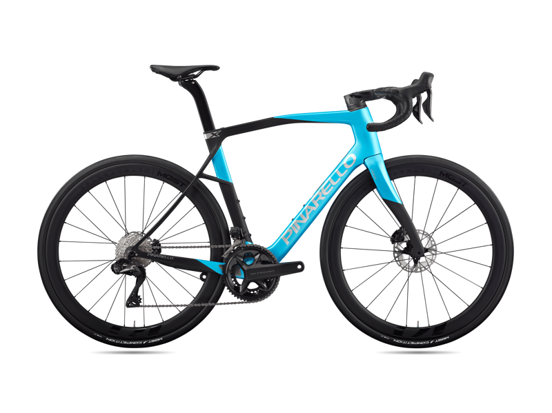 2026 Pinarello X7 Disc Ult Di2 MOST Ultrafast Lagoon Blue Matt