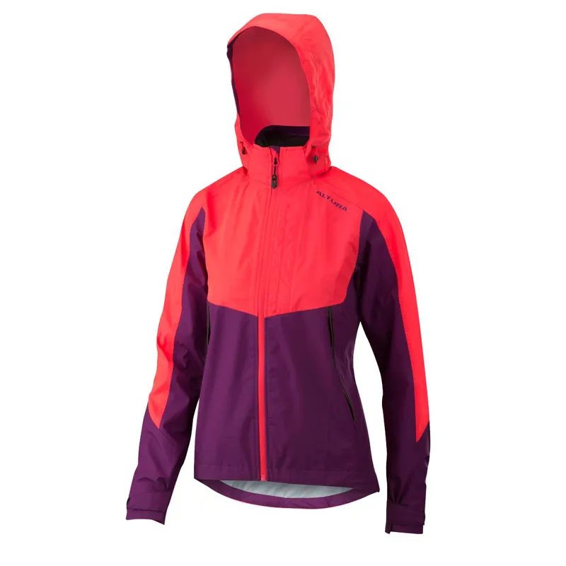 Altura Nightvision Thunderstorm Womens Waterproof Jacket in Purple