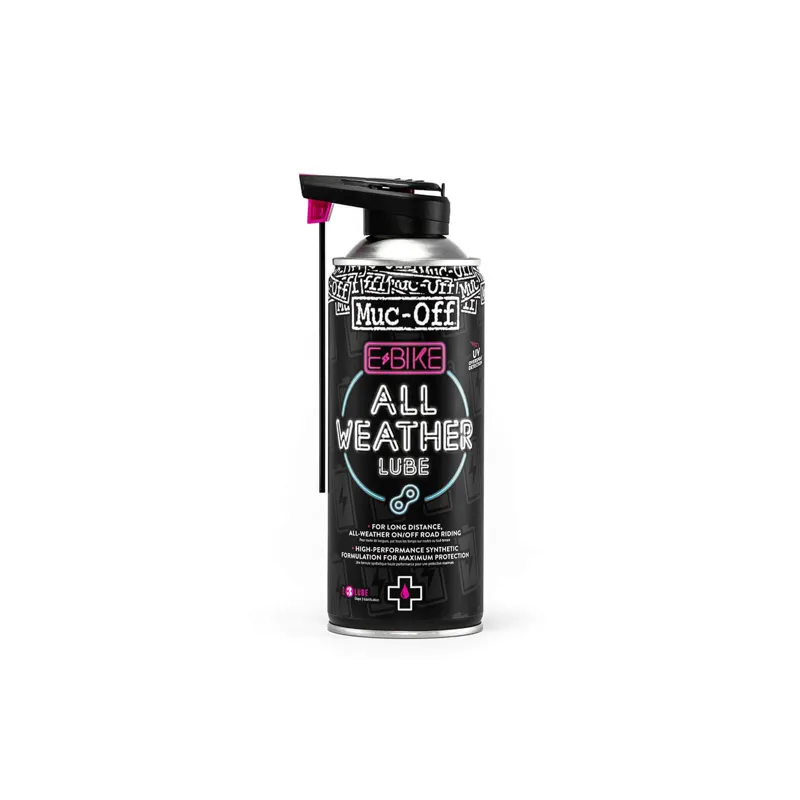 Muc Off eBike All Weather High Performance Chain Lube 400ml Aerosol