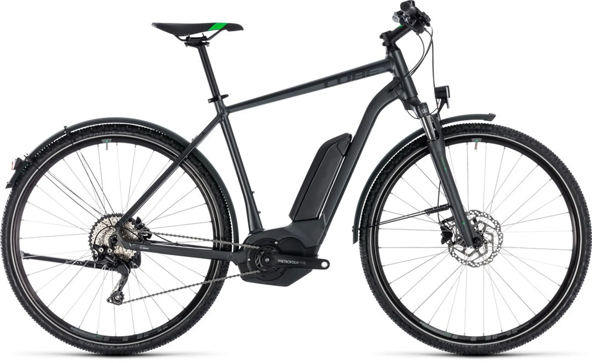 Cube Cross 2018 Hybrid Pro Grey/Green