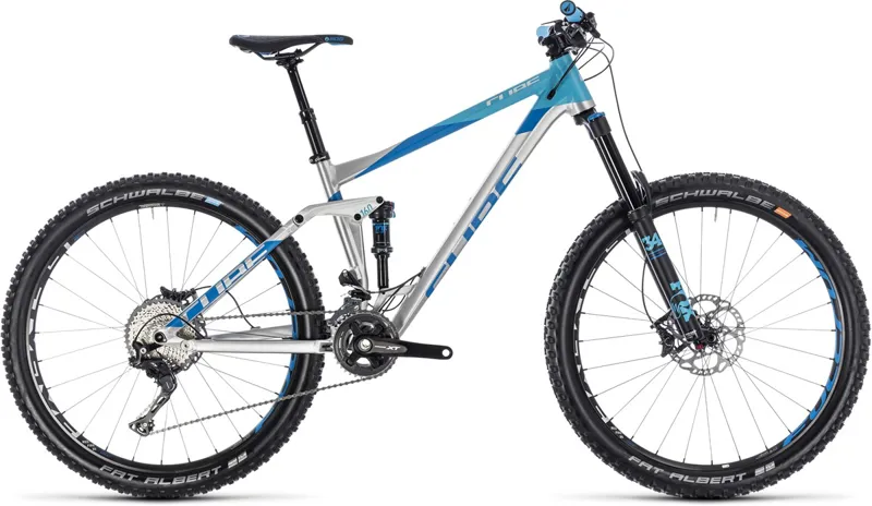 Cube Stereo 160 2018 SL 27.5inch Metal/Blue