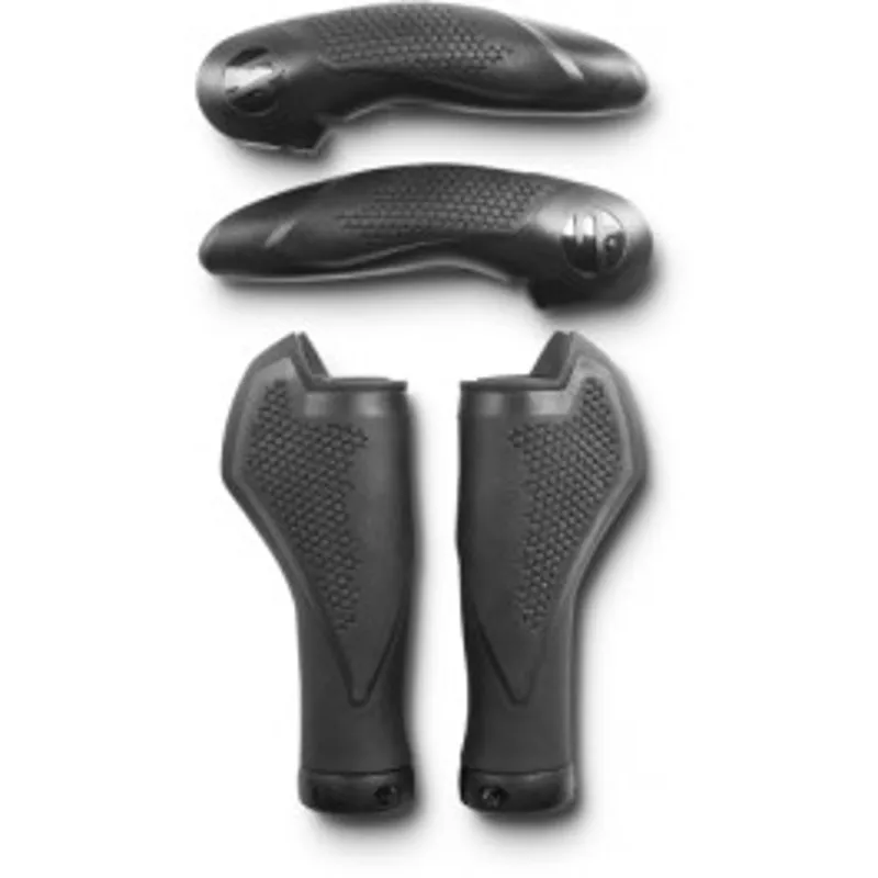 Cube NaturalFit Grips Comfort Bar Ends Black Large