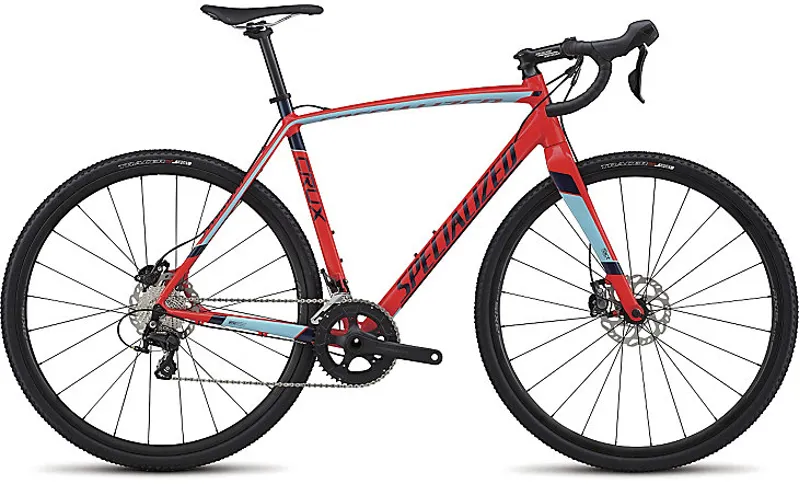 Specialized CruX Sport E5 2018 Rocket Red/Light Blue/Navy