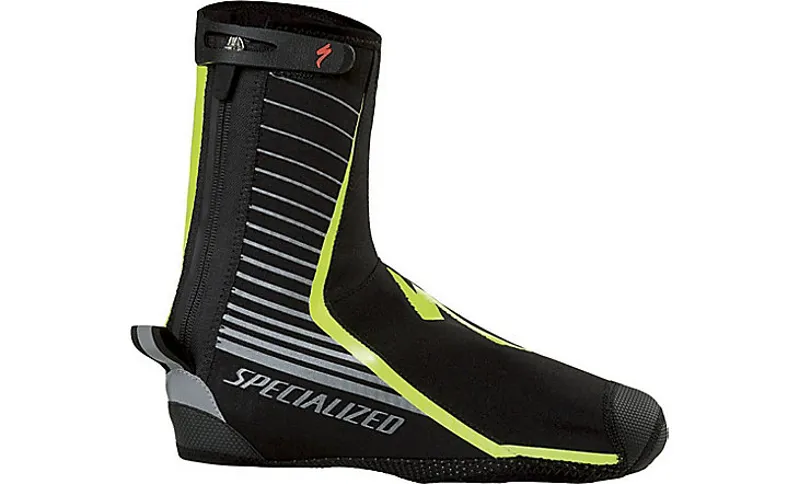 Specialized Deflect Pro Shoe Cover Black/Neon Yellow