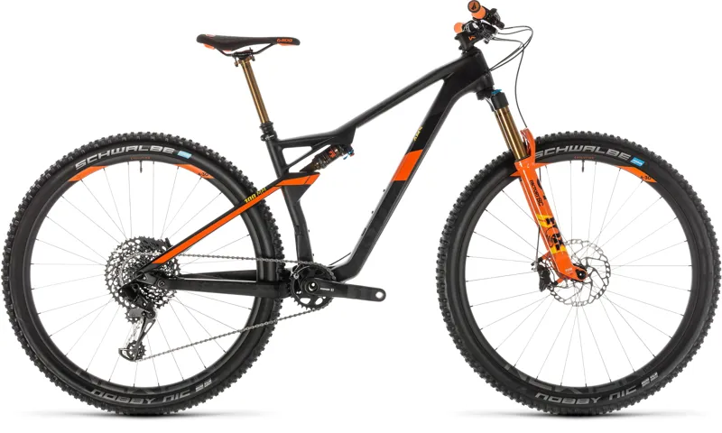 2019 Cube AMS 100 C:68 TM 29 Carbon Black/Orange