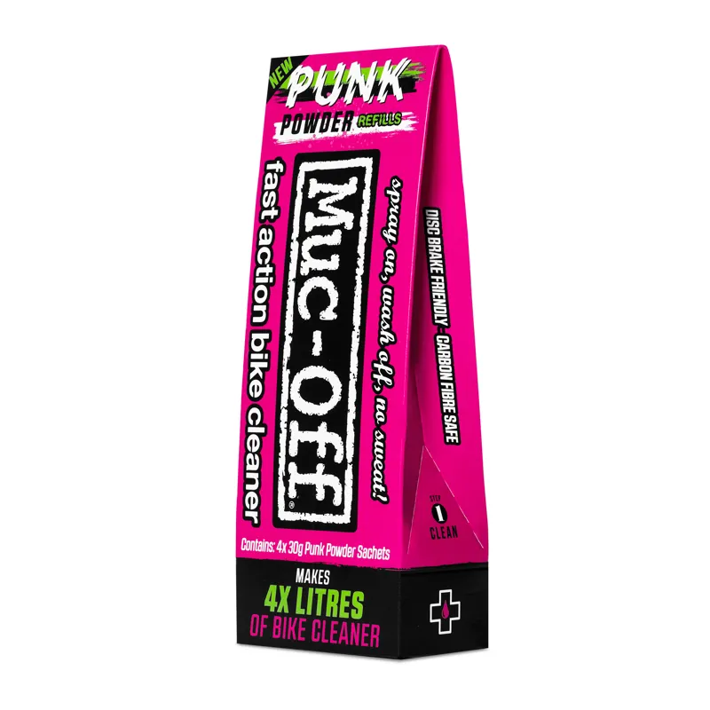 Muc Off Punk Powder Bike Cleaner 30g Sachet Four Pack