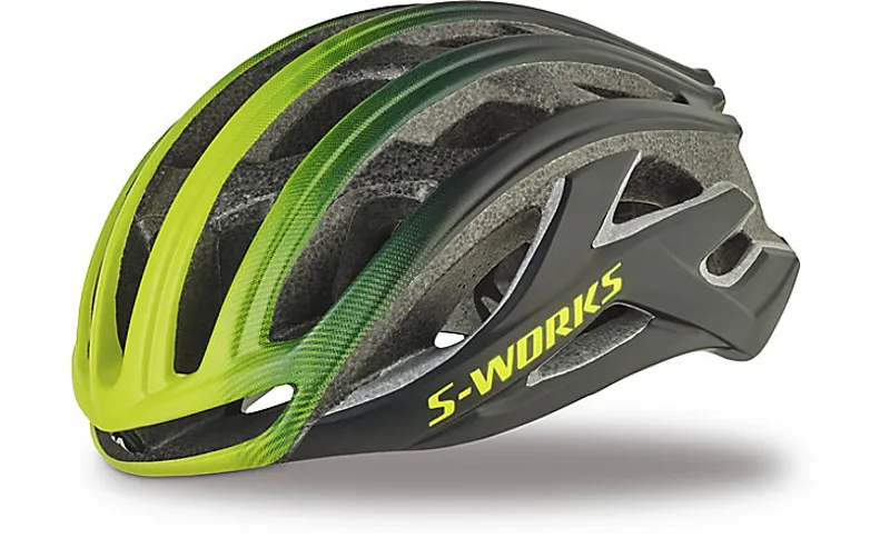 Specialized S-Works Prevail II 2018 Matte Black/Hyper Green Fade